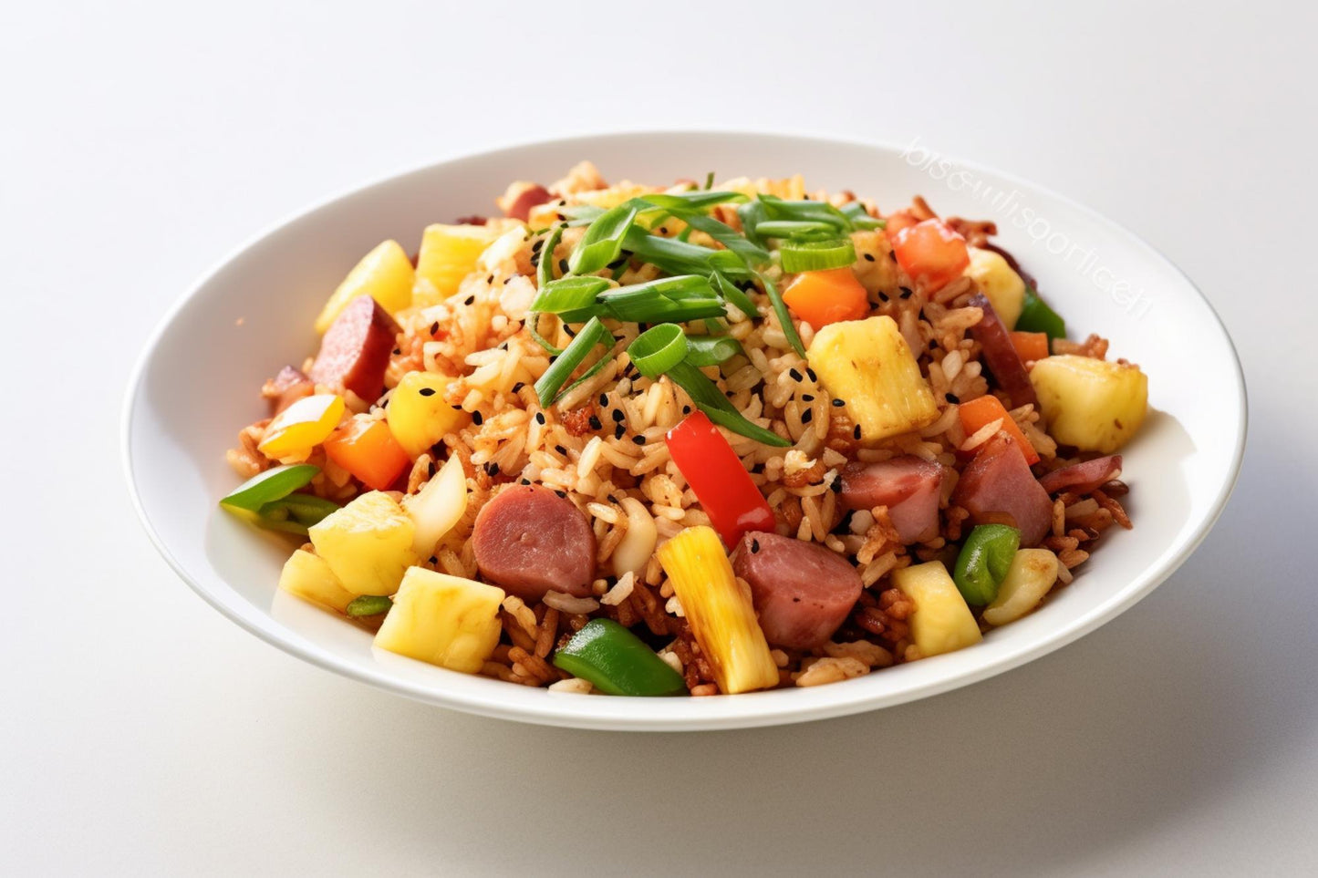Riz cantonais et canard