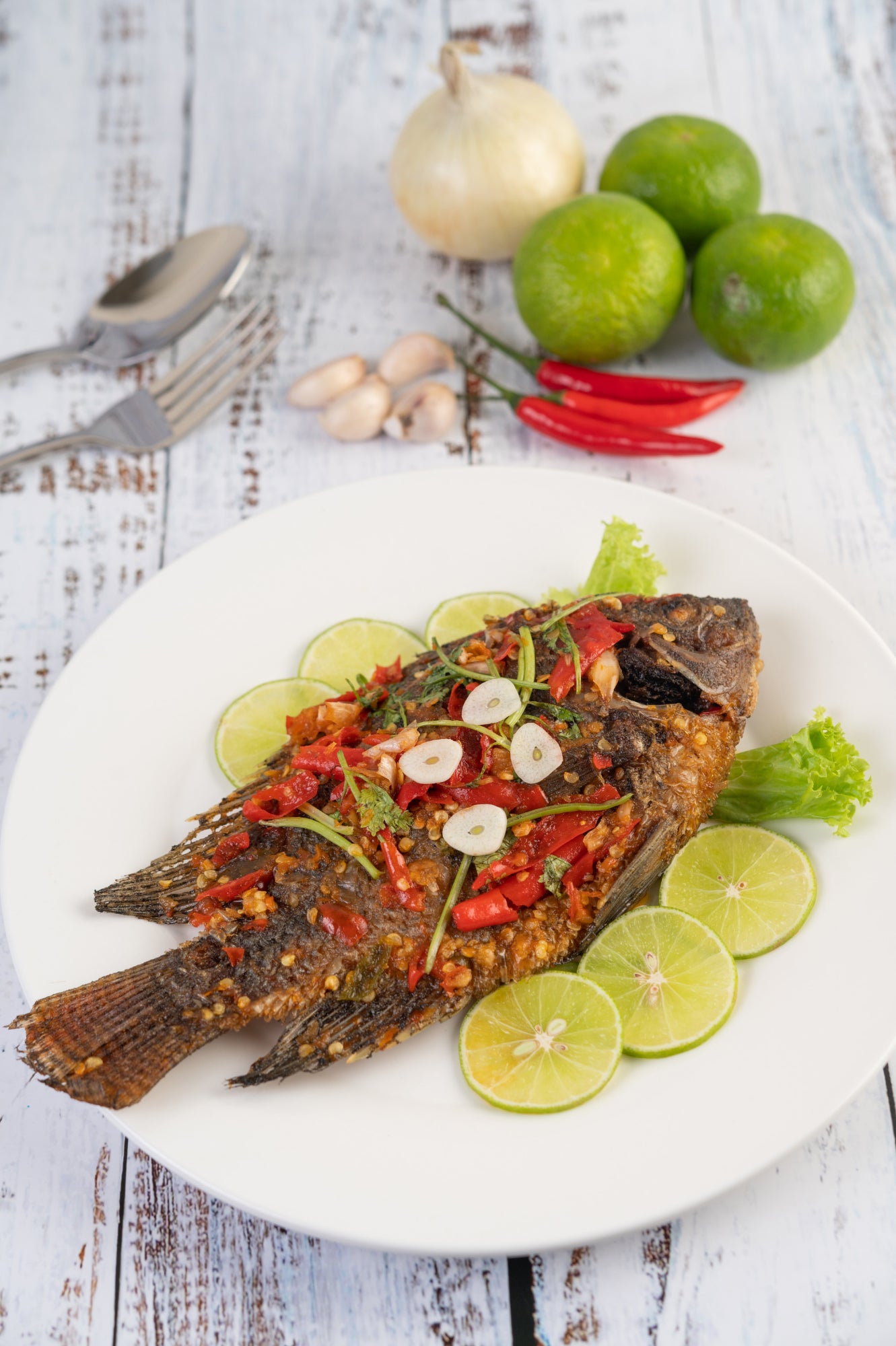 Tilapia grillé