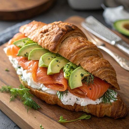 Croissant au ceviche revisité